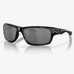 NEW Oakley Canteen Black Iridium Polarized Sunglasses 60mm - Black